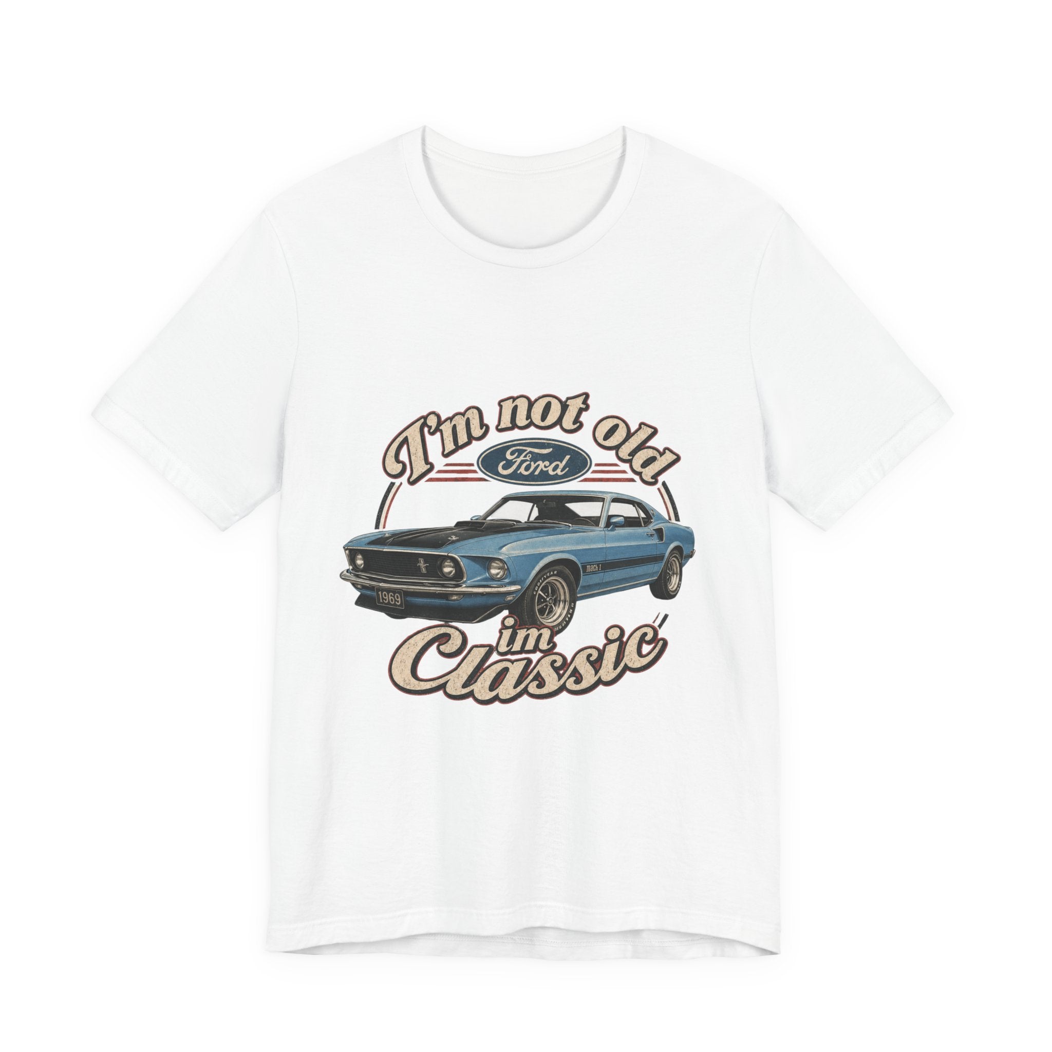 Vintage Muscle Car Sunset Tee