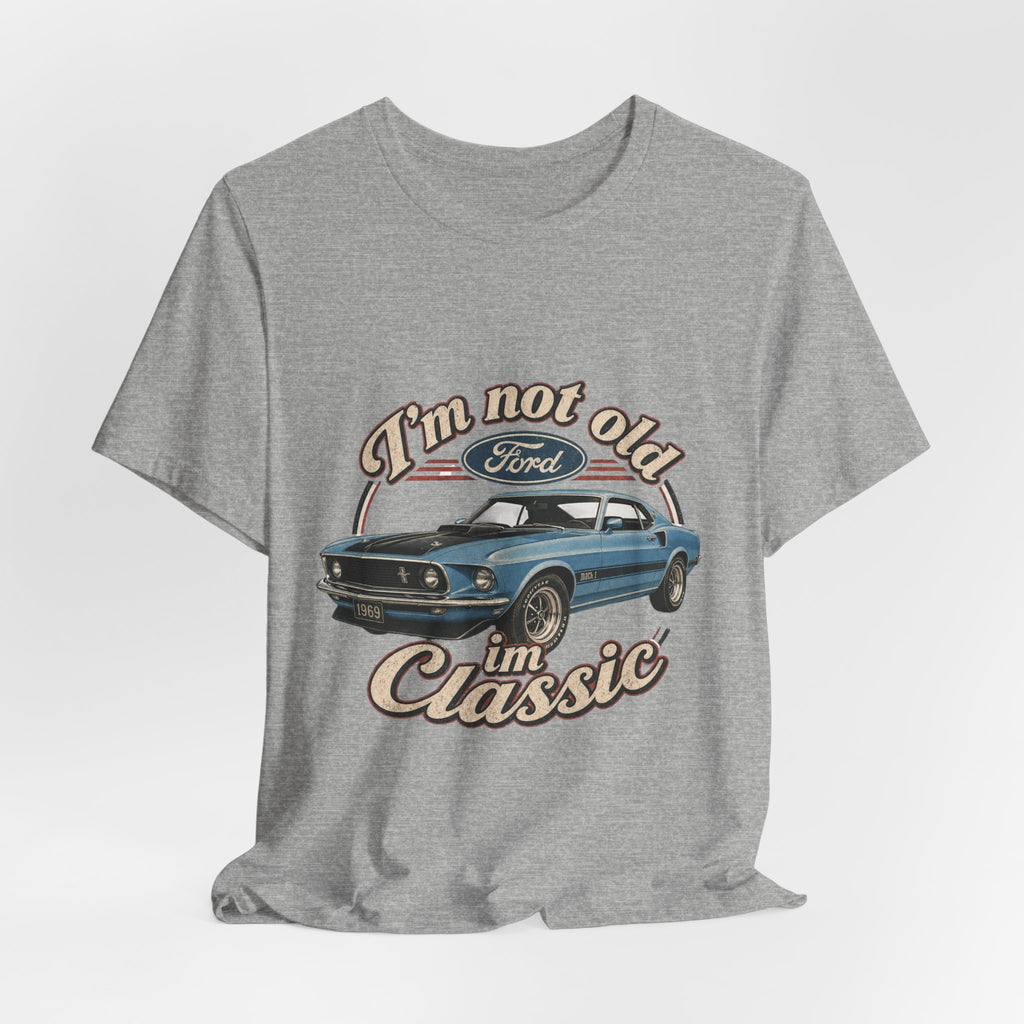 Vintage Muscle Car Sunset Tee