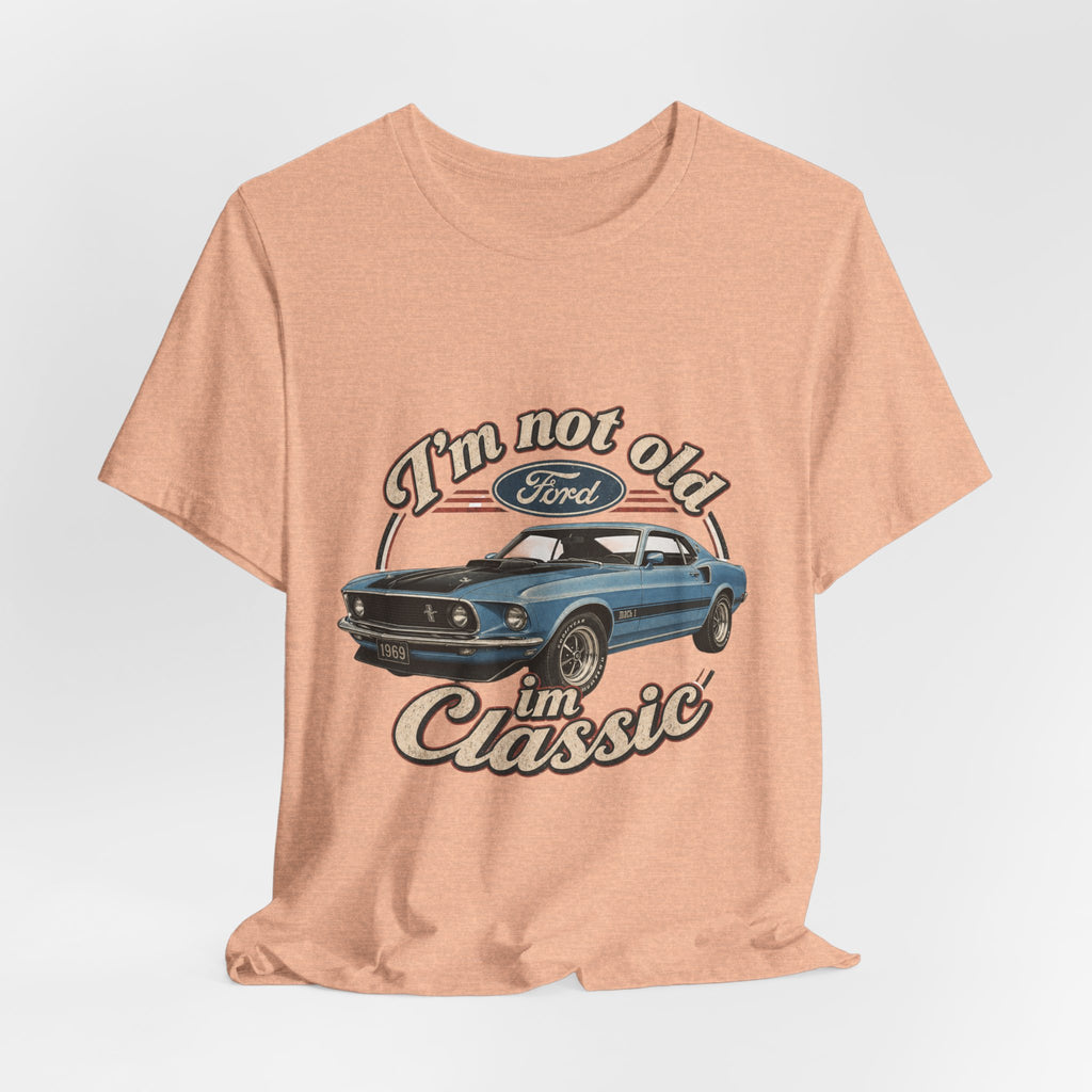 Vintage Muscle Car Sunset Tee