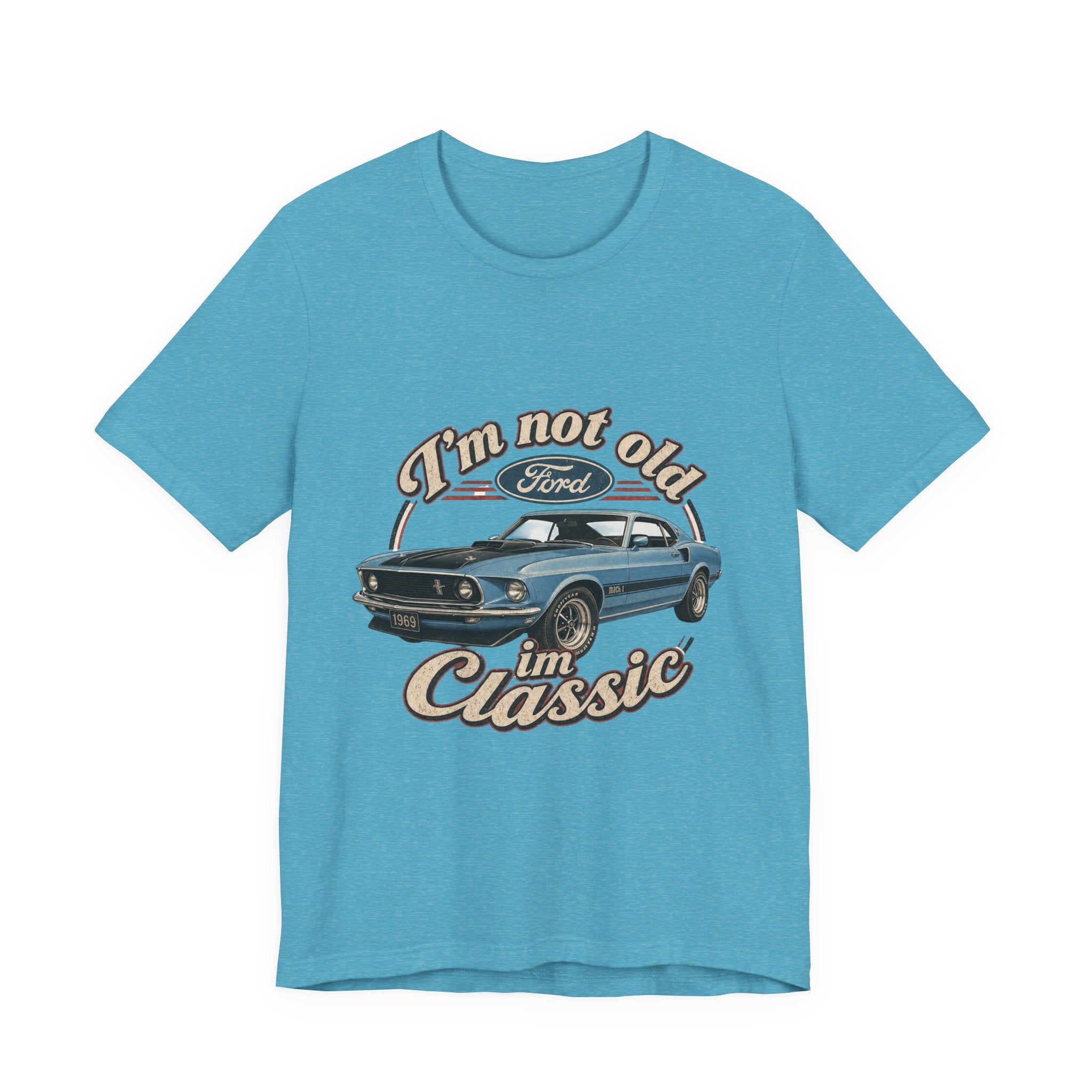 Vintage Muscle Car Sunset Tee