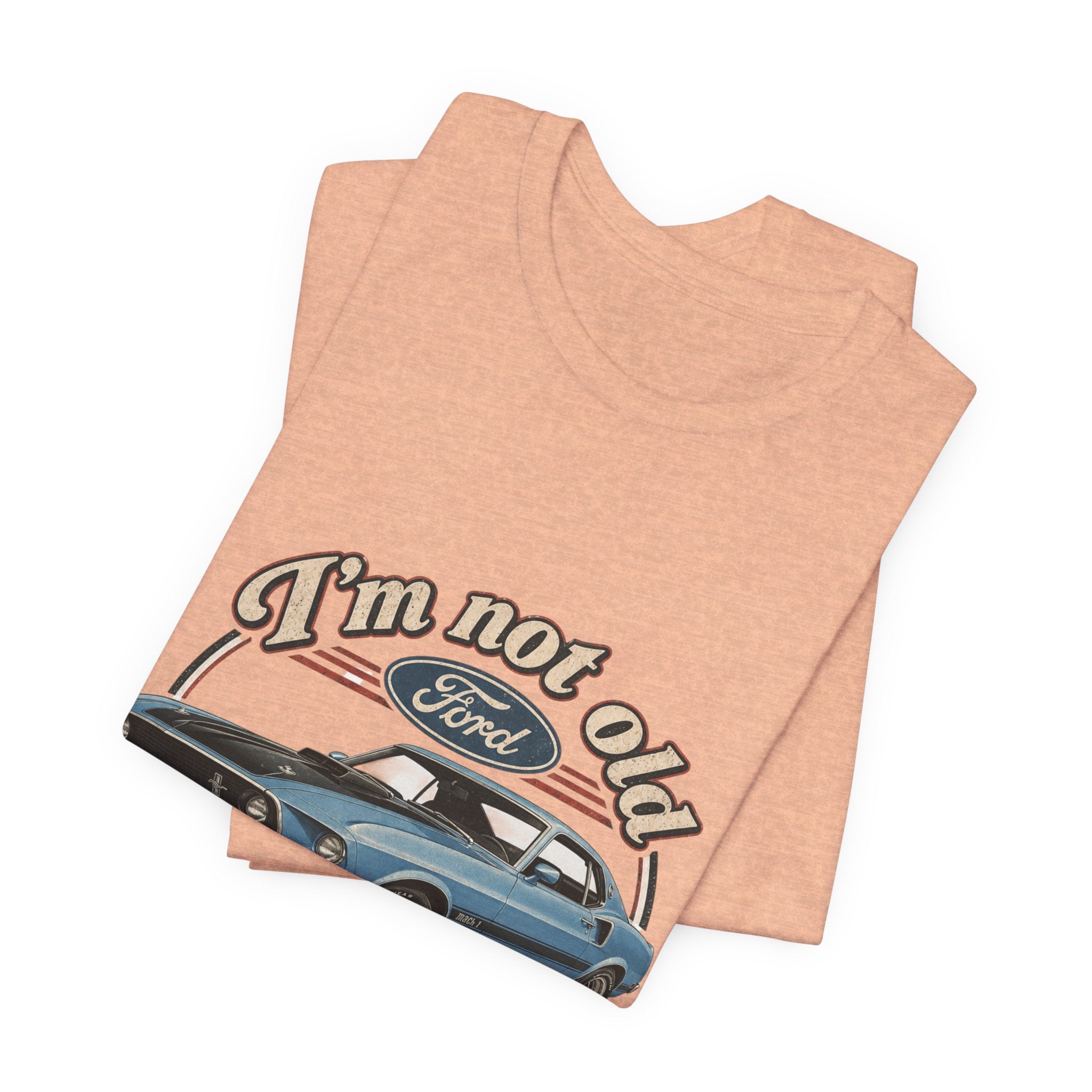 Vintage Muscle Car Sunset Tee