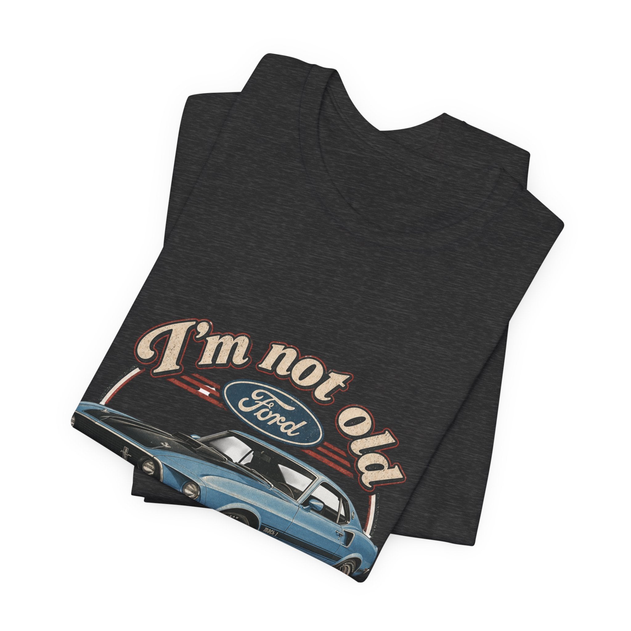 Vintage Muscle Car Sunset Tee
