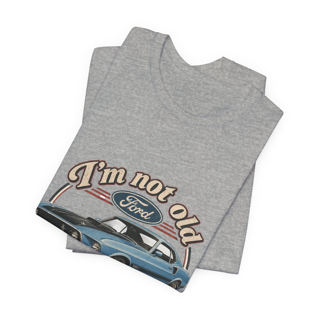 Vintage Muscle Car Sunset Tee