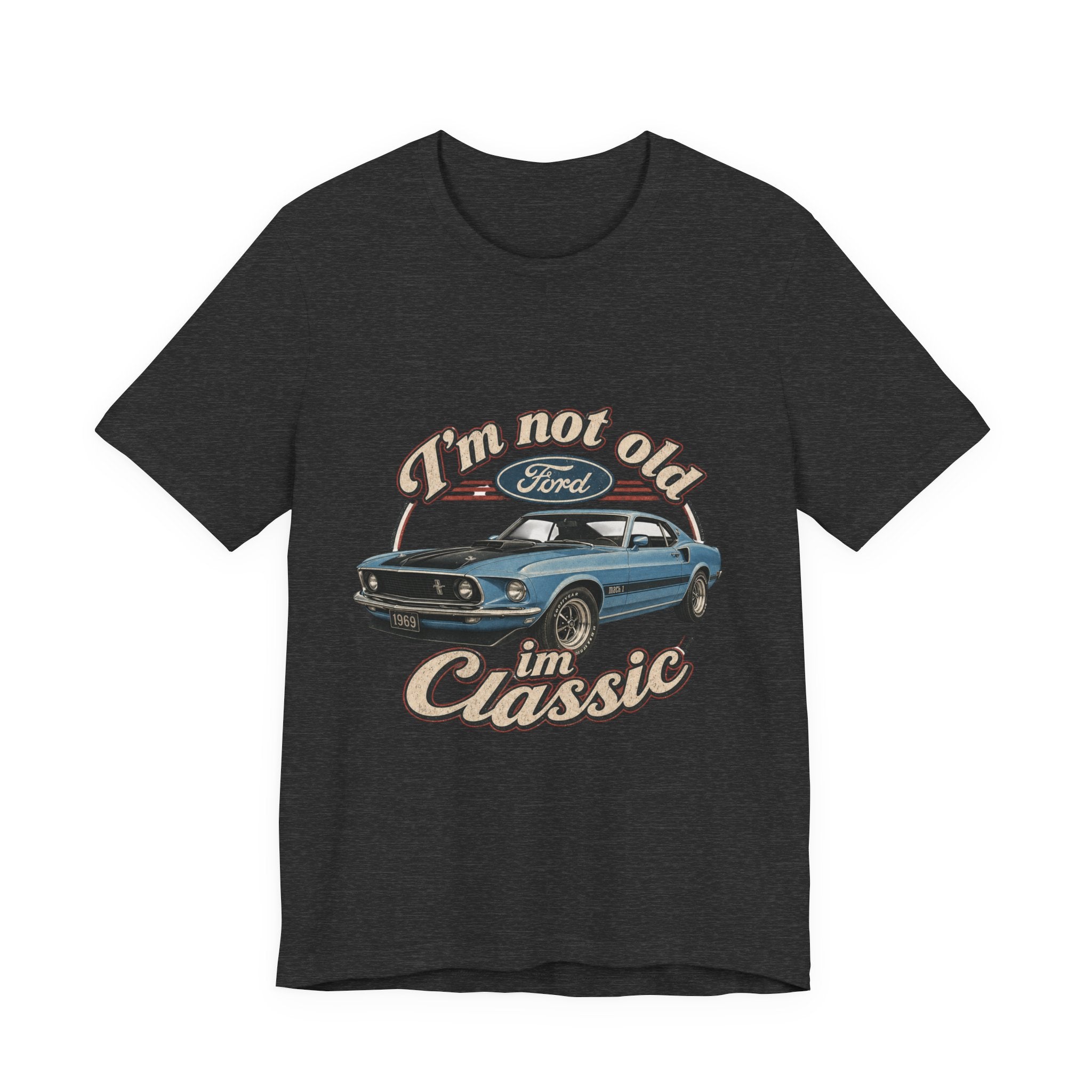 Vintage Muscle Car Sunset Tee