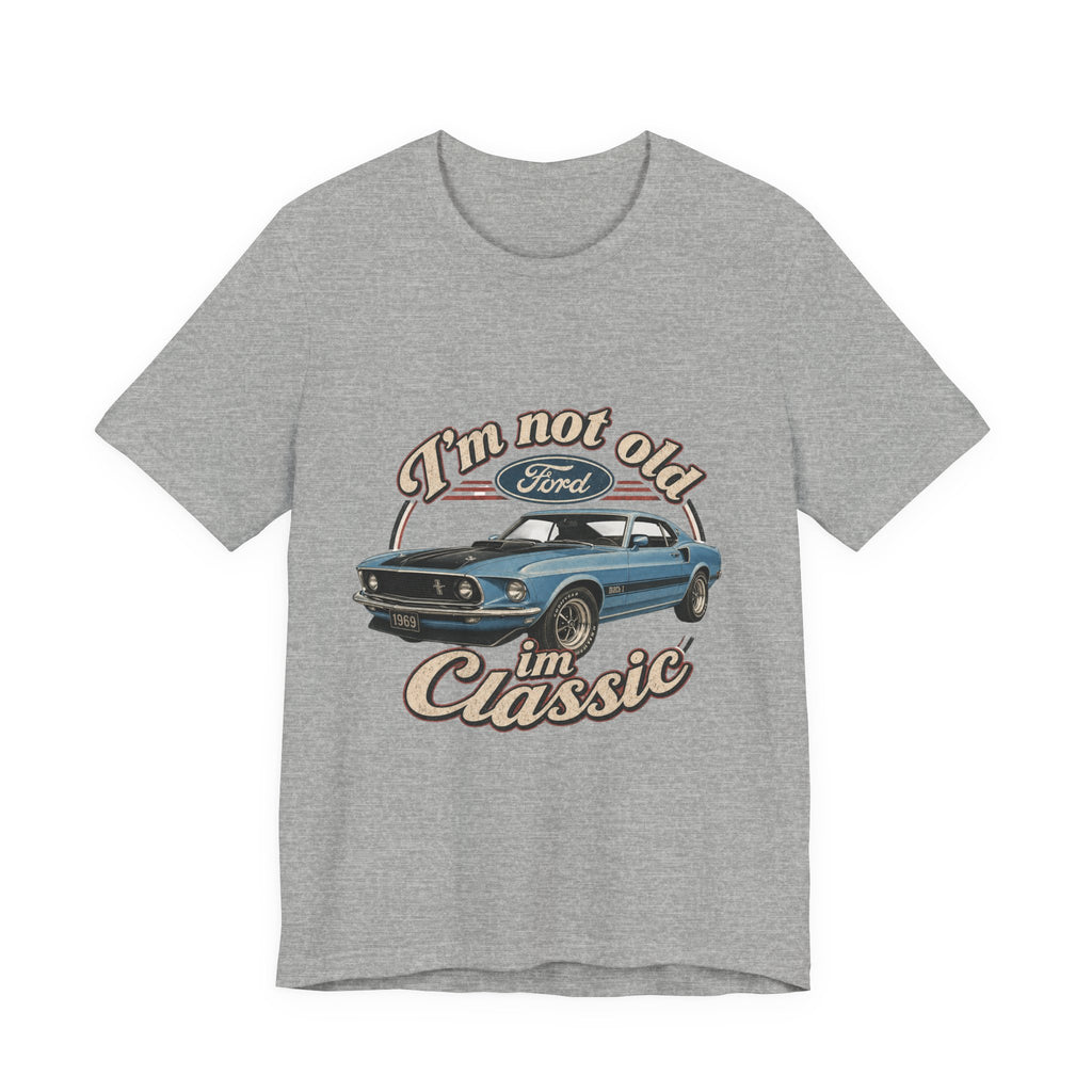 Vintage Muscle Car Sunset Tee