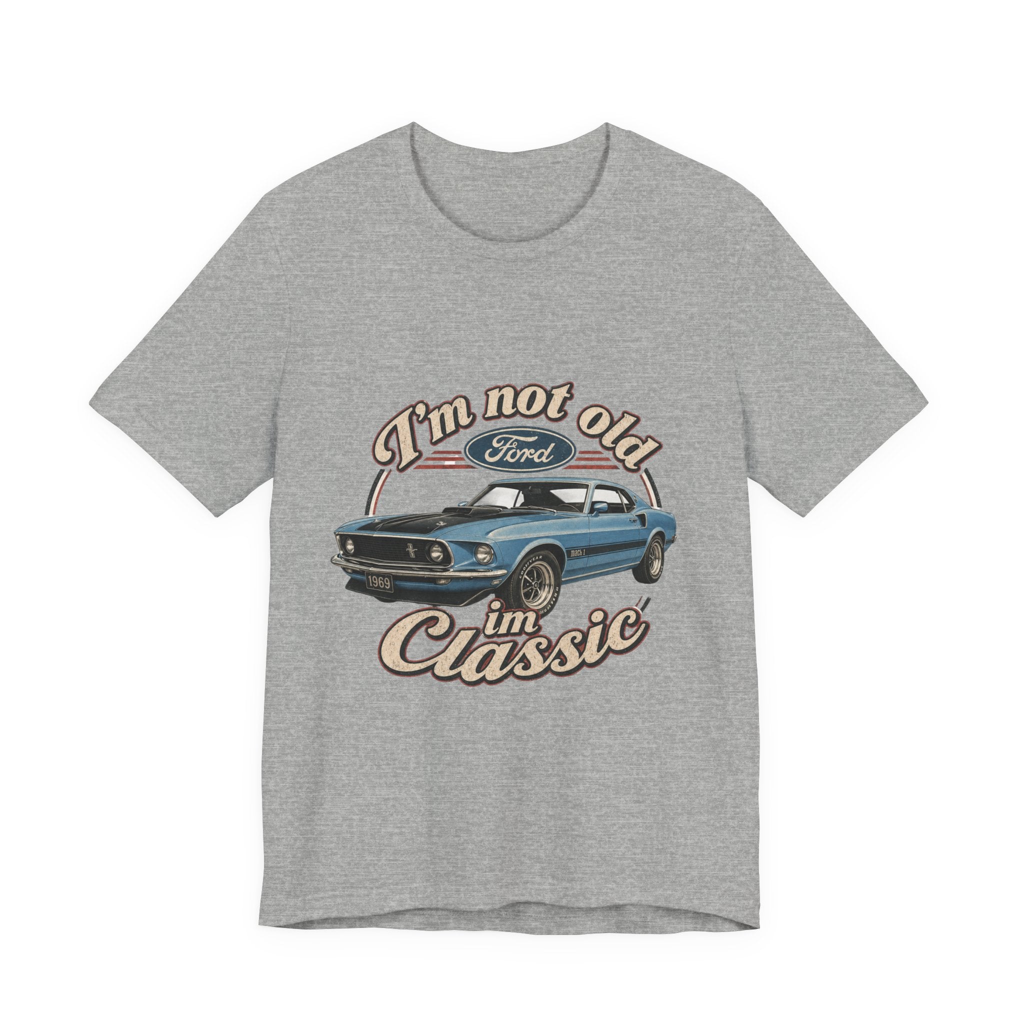 Vintage Muscle Car Sunset Tee