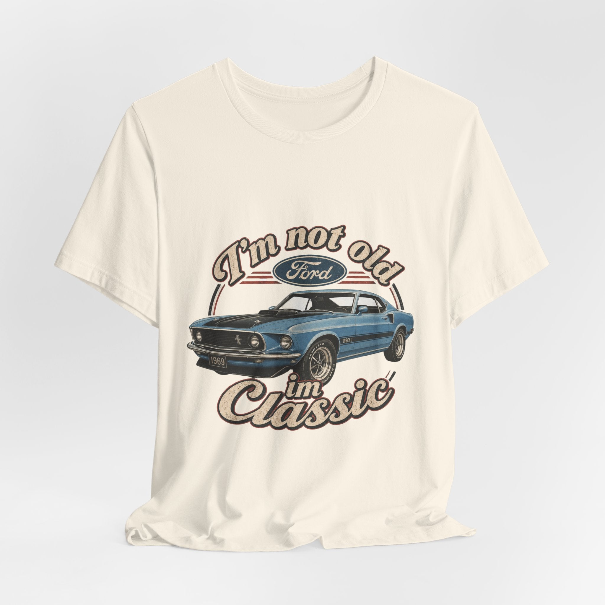 Vintage Muscle Car Sunset Tee