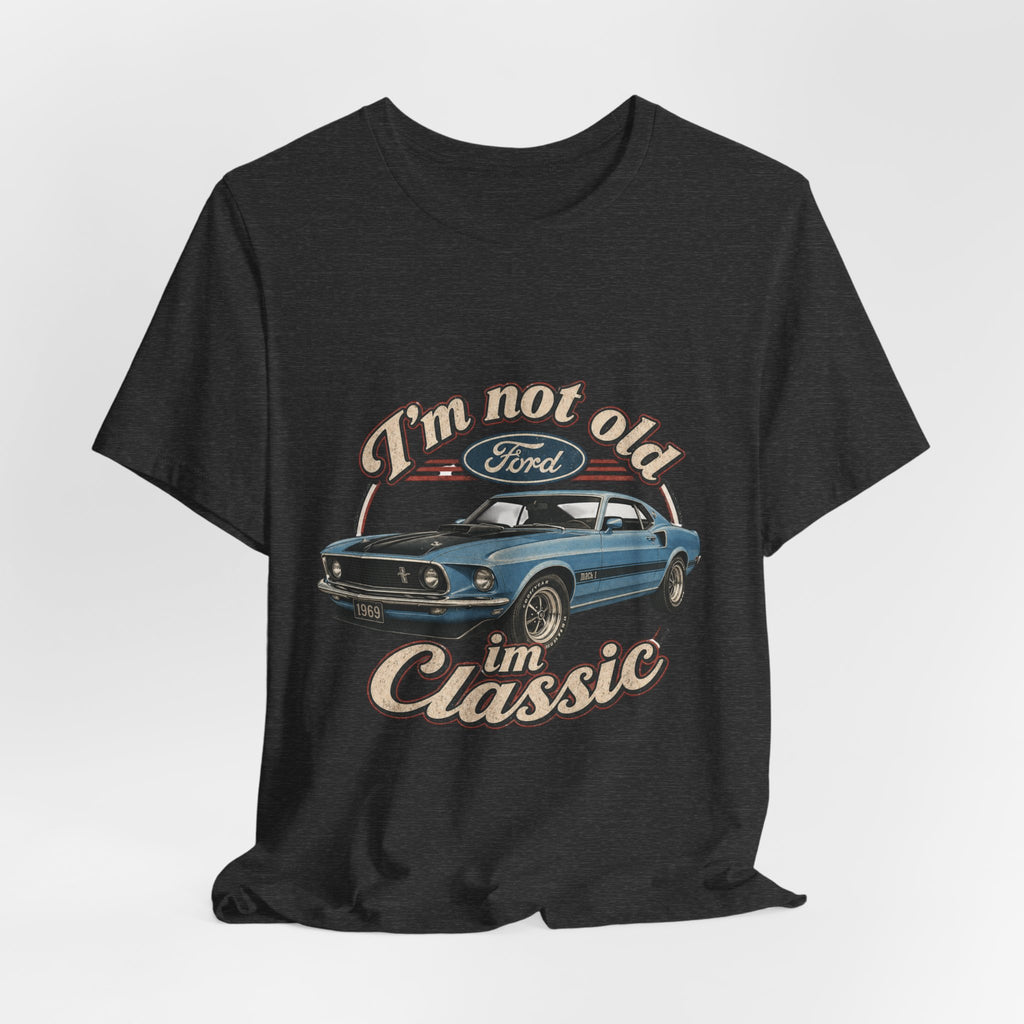 Vintage Muscle Car Sunset Tee