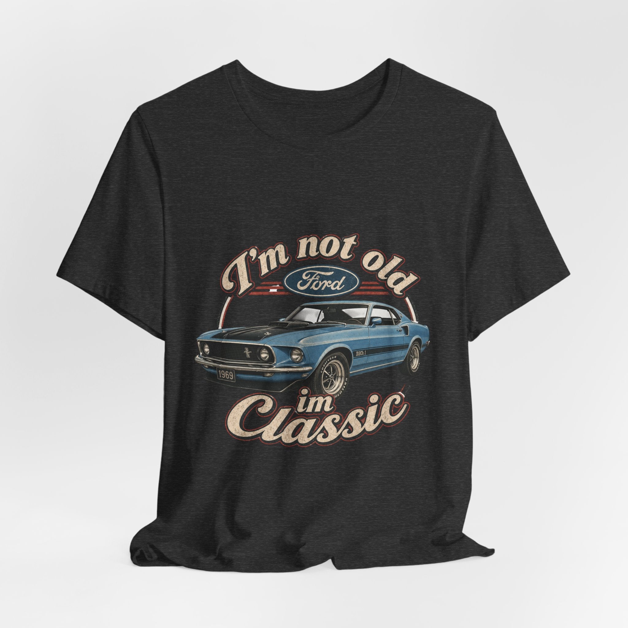 Vintage Muscle Car Sunset Tee