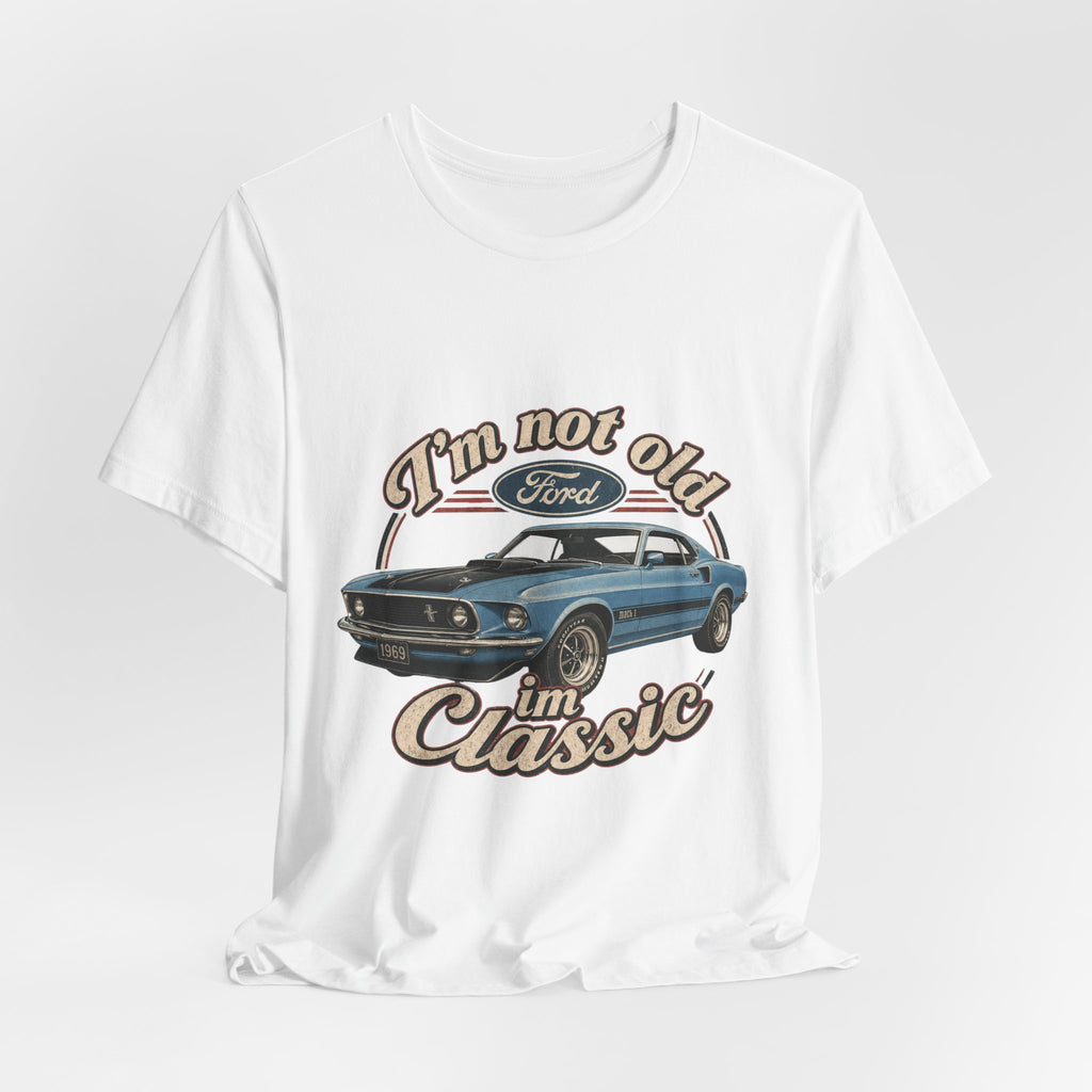 Vintage Muscle Car Sunset Tee