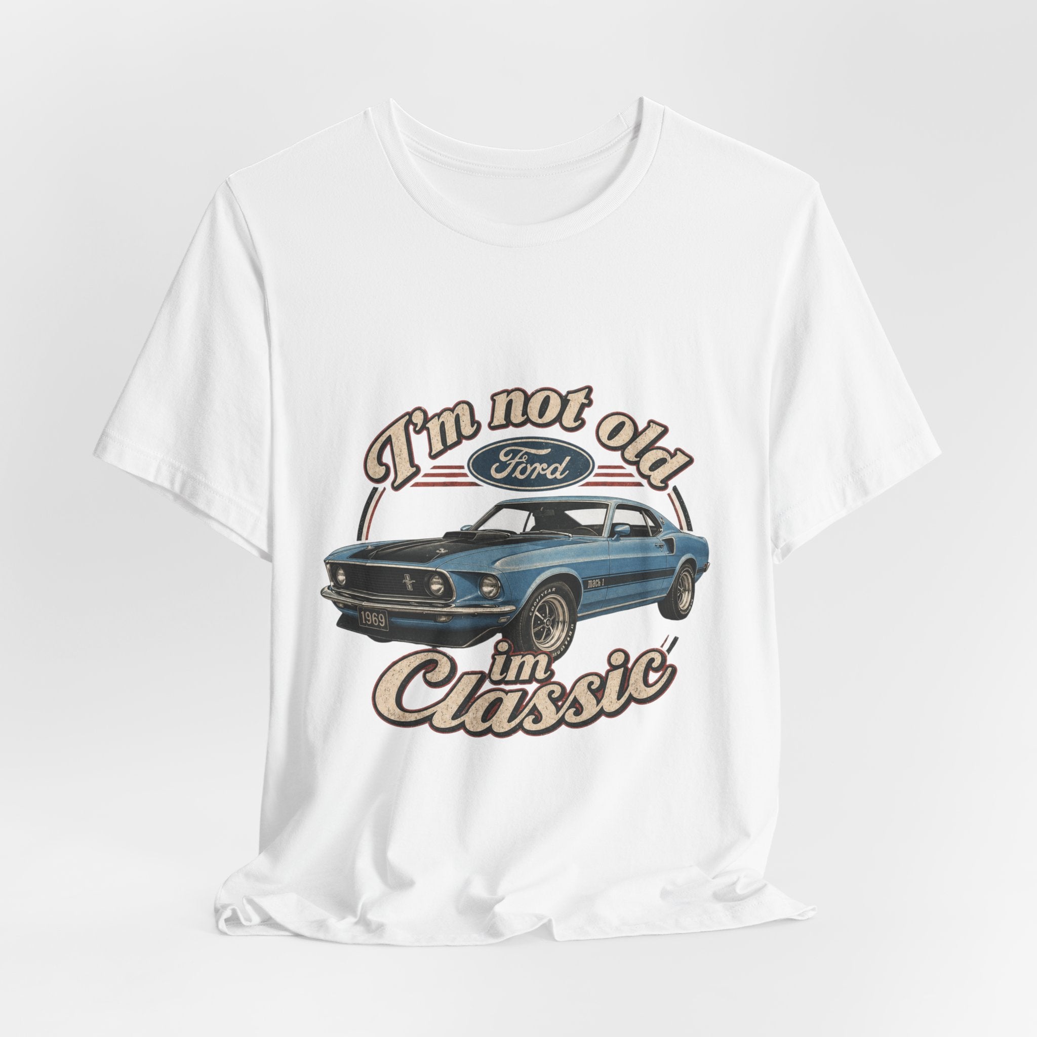 Vintage Muscle Car Sunset Tee