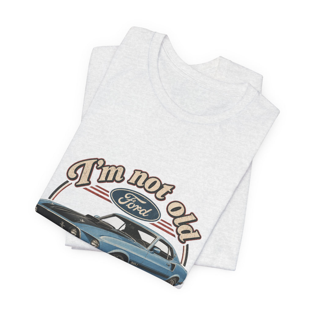 Vintage Muscle Car Sunset Tee