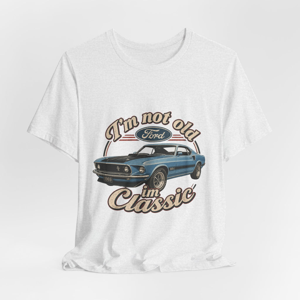 Vintage Muscle Car Sunset Tee
