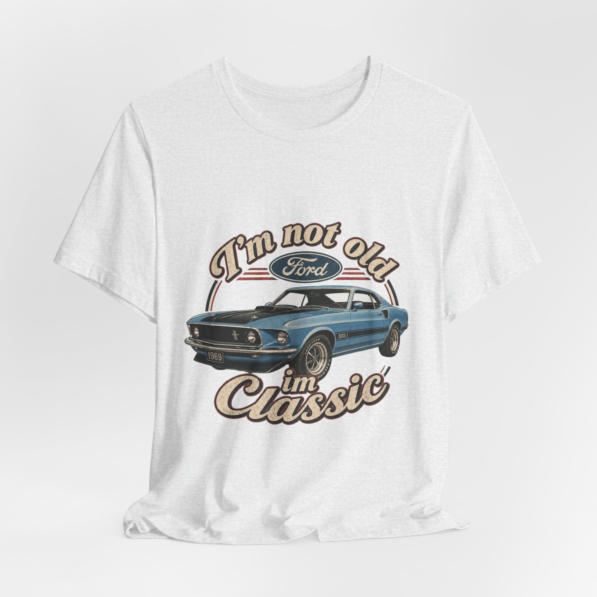 Vintage Muscle Car Sunset Tee
