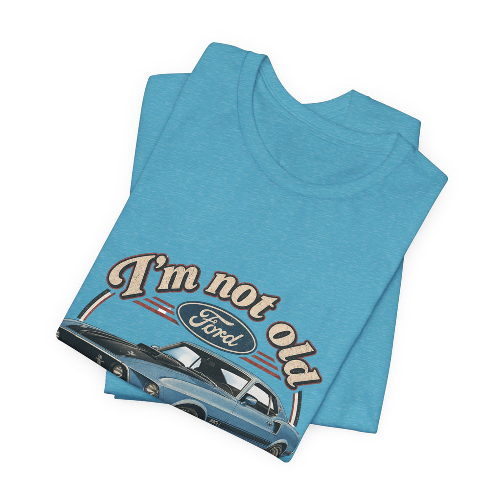 Vintage Muscle Car Sunset Tee