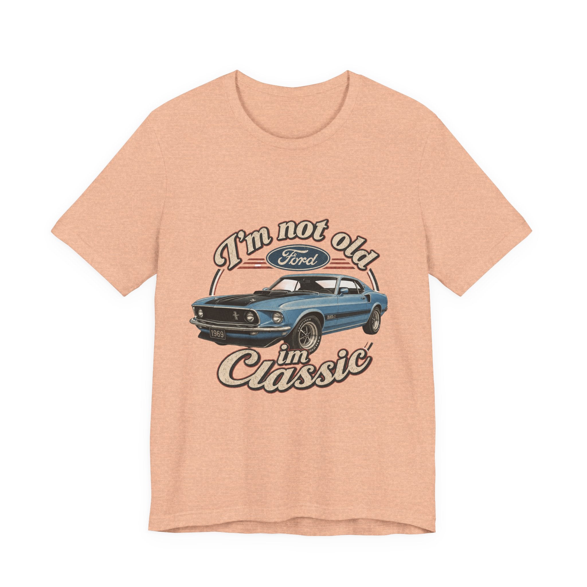Vintage Muscle Car Sunset Tee